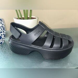 CROCS Black Women's Sandals